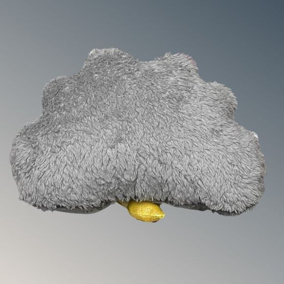 Gray Moody Lightning Storm Cloud Plush 9” - Picture 4 of 4